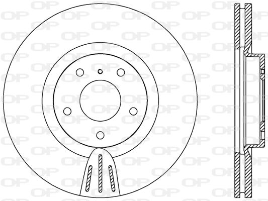 OPEN PARTS Jarrulevy BDR2400.20